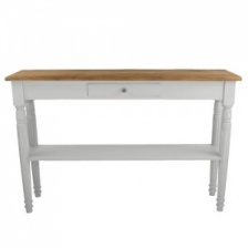 Console Table Picardie in Sel De Mer by Grand Illusions